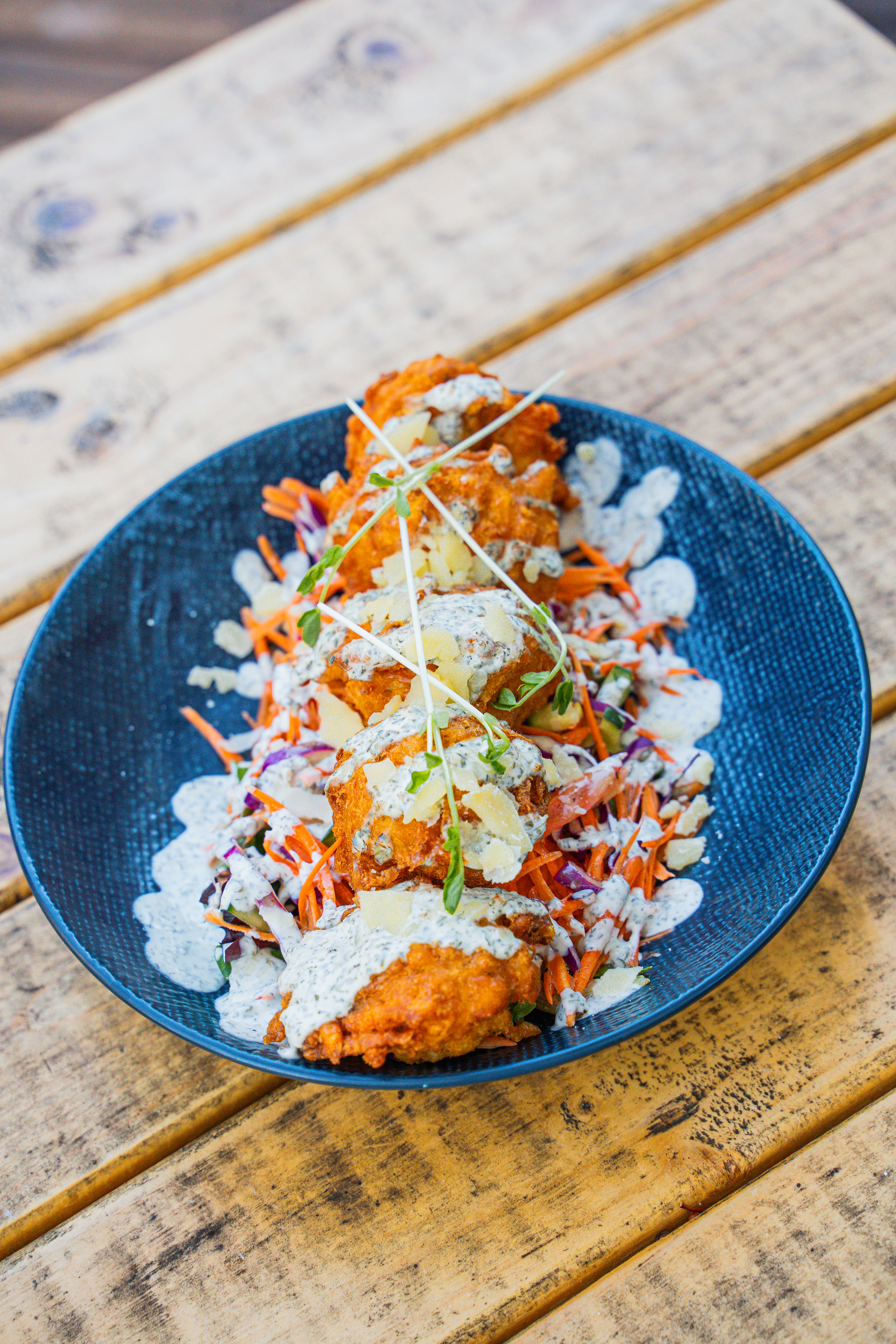 Zucchini Fritters - Vegetarian